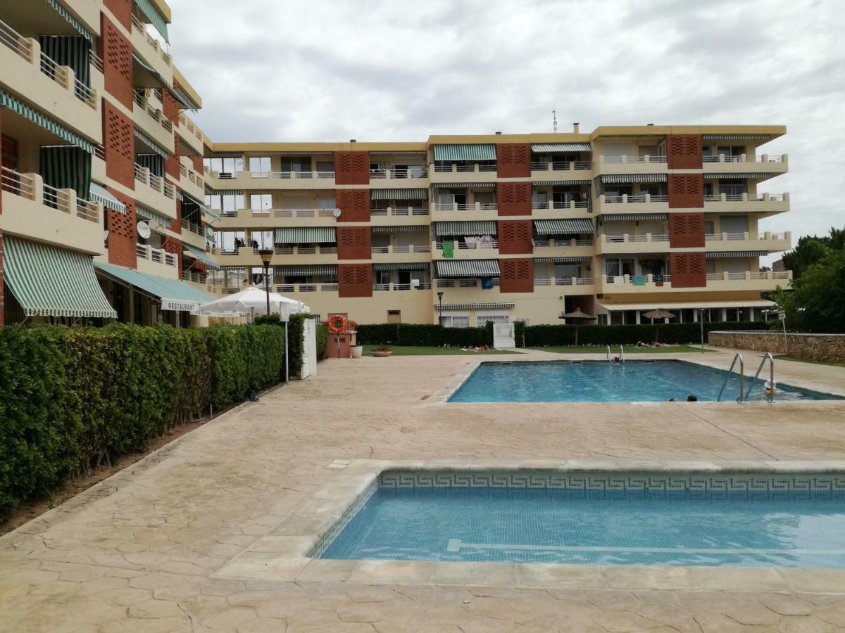 Appartement Primera Linea De Mar Con Piscina En Ebrehogar à Sant Carlos de la Ràpita Extérieur photo